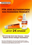 Betaisodana 2 € sparen Betaisodana 2 € sparen